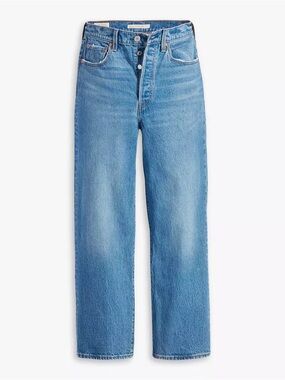 Levi's Womens Premium Ribcage Straight Ankle Jeans Size 29